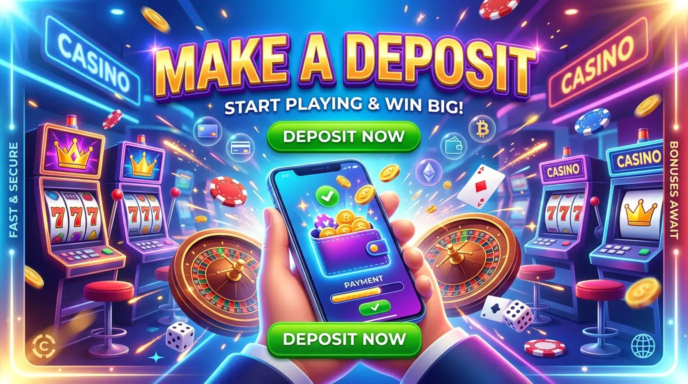 Sätt in pengar på Omnia casino